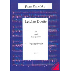 Leichte Duette : - Franz Kanefzky
