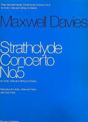 Strathclyde Concerto no.5 for violin, - Sir Peter Maxwell Davies