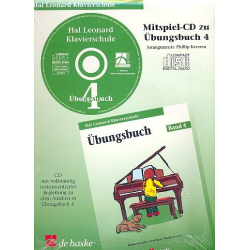 Klavierschule Band 4 - Übungsbuch : CD - Barbara Kreader
