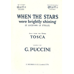 E lucevan le stelle : for medium-low voice - Giacomo Puccini