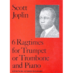 6 Ragtimes für Trompete oder Posaune und Klavier - Scott Joplin