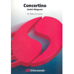 Concertino : für Flöte und Klavier -André Waignein