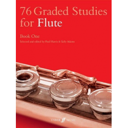 76 graded studies vol.1 : for flute - Carl Friedrich Abel