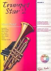 Play Along - Trumpet Star Vol. 2 - 6 easy pieces for trumpet and piano - Pierre Dutot