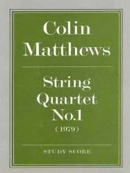 String Quartet No.1 (score) - Collin Matthews