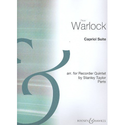Capriol Suite : for 5 recorders - Peter Warlock