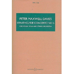 Strathclyde Concerto no.5 : for violin, - Sir Peter Maxwell Davies