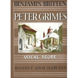Peter Grimes op.33 : - Benjamin Britten