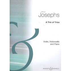 A Trio of Trios op.87 : for violin, violoncello - Wilfred Josephs