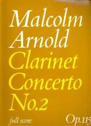Clarinet Concerto No.2 : - Malcolm Arnold