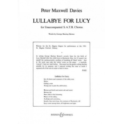 Lullabye for Lucy : - Sir Peter Maxwell Davies