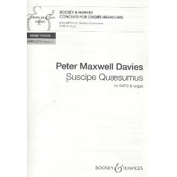 Suscipe quaesumus : - Sir Peter Maxwell Davies