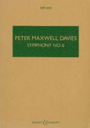 Symphony no.6 : for orchestra - Sir Peter Maxwell Davies
