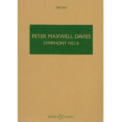 Symphony no.6 : for orchestra - Sir Peter Maxwell Davies