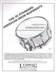 The 26 Standard American Drum Rudiments - Donald Miller