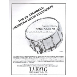 The 26 Standard American Drum Rudiments -Donald Miller
