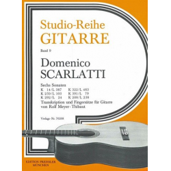 Sechs Sonaten (K 14, 259, 292, 438, 79, 238) - Domenico Scarlatti
