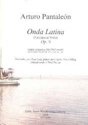 Onda latina op.9 für Orchester - Partitur - Arturo Pantaleón
