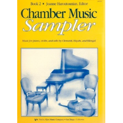 Chamber Music Sampler for piano, violin and cello: Book 2 - Diverse