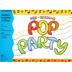 Bastiens Invitation to Music : Piano Party - Pop Party Book B - Jane Smisor Bastien