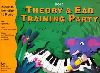 Bastiens Invitation to Music : Piano Party - Theory & Ear Training Book D (englisch) - Jane Smisor Bastien