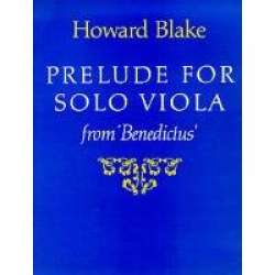 Prelude for solo viola - Howard Blake