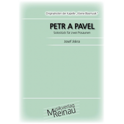 Petr a Pavel (Solostück für 2 Posaunen) -Josef Jiskra