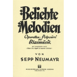 Beliebte Melodien (Operettenmelodien) - Diverse / Arr. Sepp Neumayr