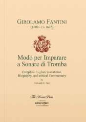 Modo per imparare a sonare di tromba (deutsch) - Girolamo Fantini / Arr. Edward Tarr