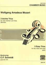 3 leichte Trios - Wolfgang Amadeus Mozart