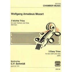 3 leichte Trios - Wolfgang Amadeus Mozart
