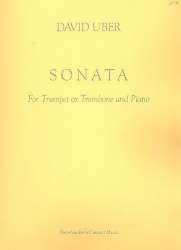 Sonata op.34 : for trumpet (trombone) - David Uber