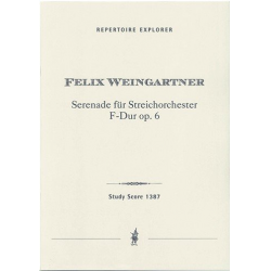 Serenade F-Dur op.6 : - Friedrich Weingärtner