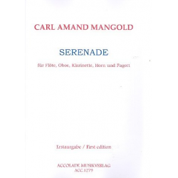 Serenade Für Bläserquintett - Carl Amand Mangold