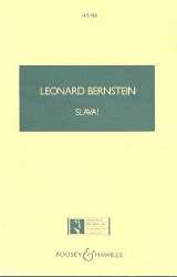 Slava! (Studienpartitur Sinfonieorchester) - Leonard Bernstein