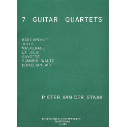 7 Guitar Quartets (1965) - Pieter van der Staak