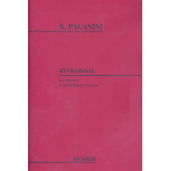 43 Ghiribizzi : per chitarra - Niccolo Paganini