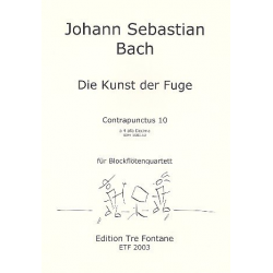 Die Kunst der Fuge : Contra- -Johann Sebastian Bach