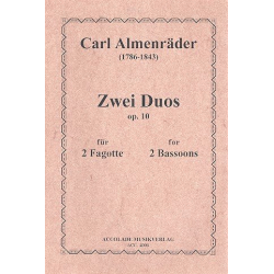 2 Duos Op. 10 - Carl Almenräder