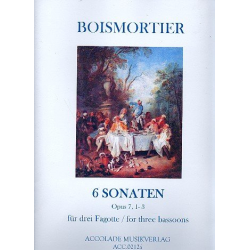 6 Sonaten op.7 Heft 1 [F/d/C] - Joseph Bodin de Boismortier