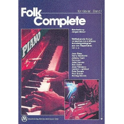 Folk Complete Band 1 : für Klavier