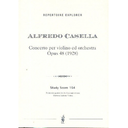 Konzert a-Moll op.48 : für Violine - Alfredo Casella Lavagnino