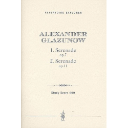 2 Serenaden : für Orchester - Alexander Glasunow