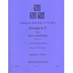 Sonate op.17 for horn and piano : - Ludwig van Beethoven