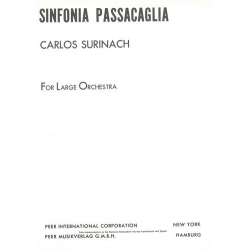 Sinfonia Passacaglia : - Carlos Surinach