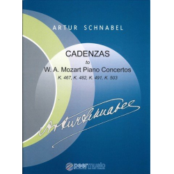 Cadenzas to W.A. Mozart's Piano Concertos : - Artur Schnabel