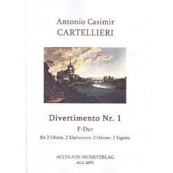 Divertimento Nr. 1 F-Dur - Antonio Casimir Cartellieri