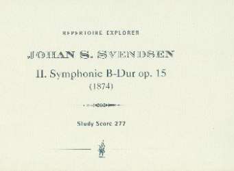 Sinfonie B-Dur Nr.2 op.15 : - Johan Severin Svendsen