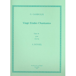 20études chantantes op.88 : -Giuseppe Gariboldi