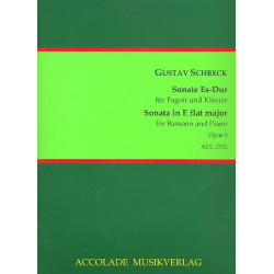 Sonate Es-Dur Op. 9 -Gustav Schreck